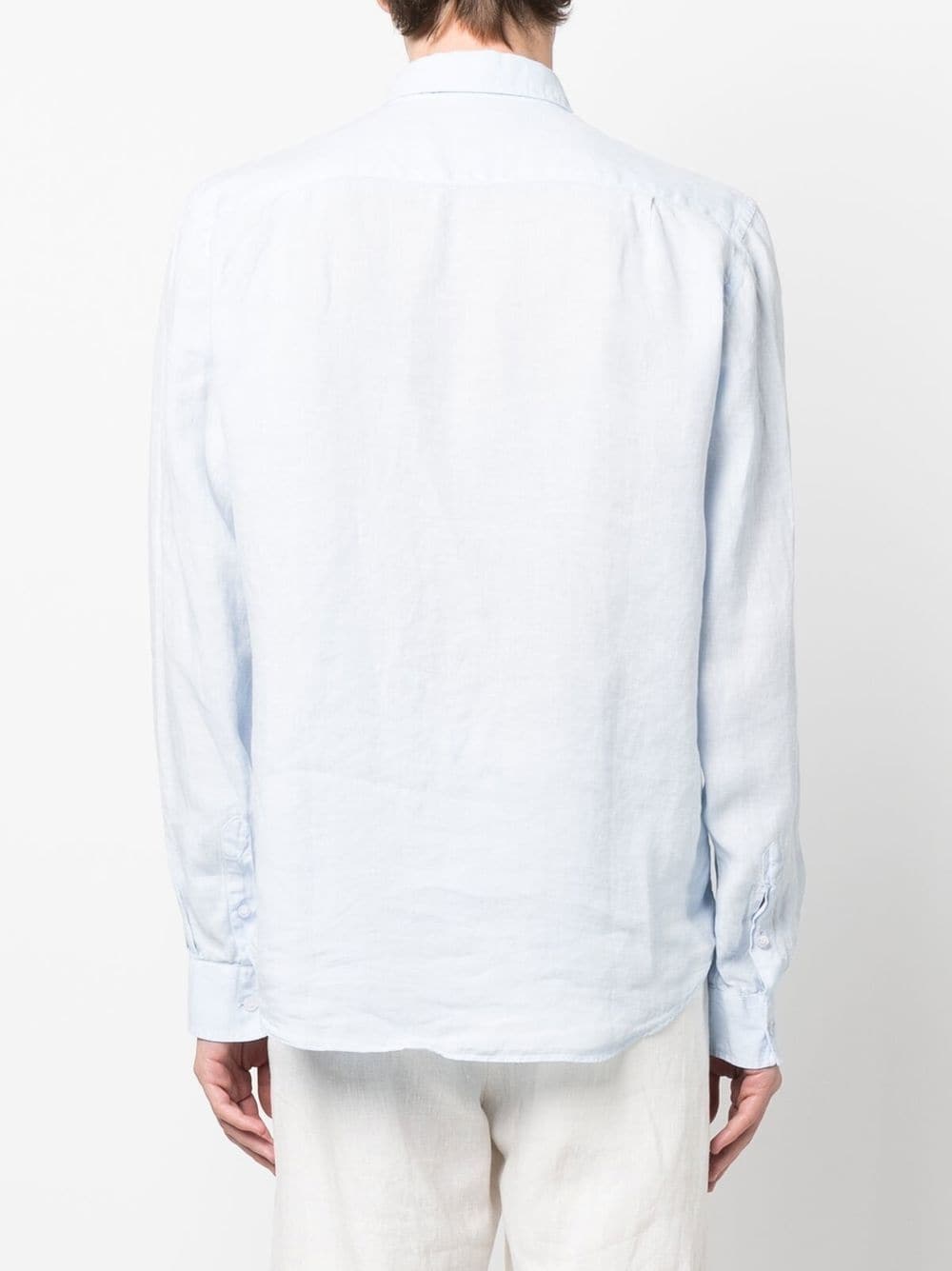 Caroubis long-sleeved linen shirt - 4