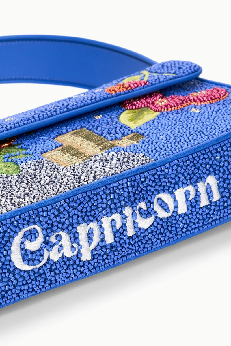 STAUD TOMMY ZODIAC BEADED BAG CAPRICORN 5