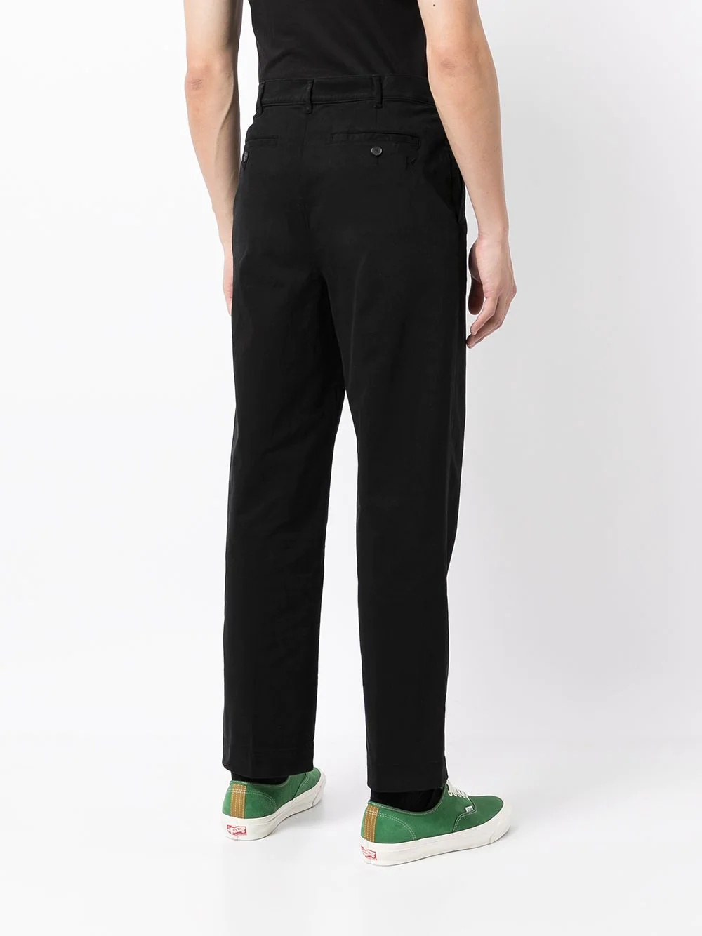 tapered cropped trousers - 4