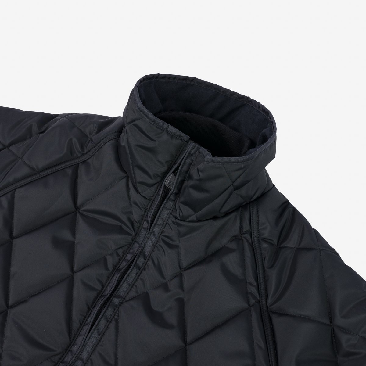 IHJ-127-BLK Primaloft® Quilted Rider's Jacket - Black - 7