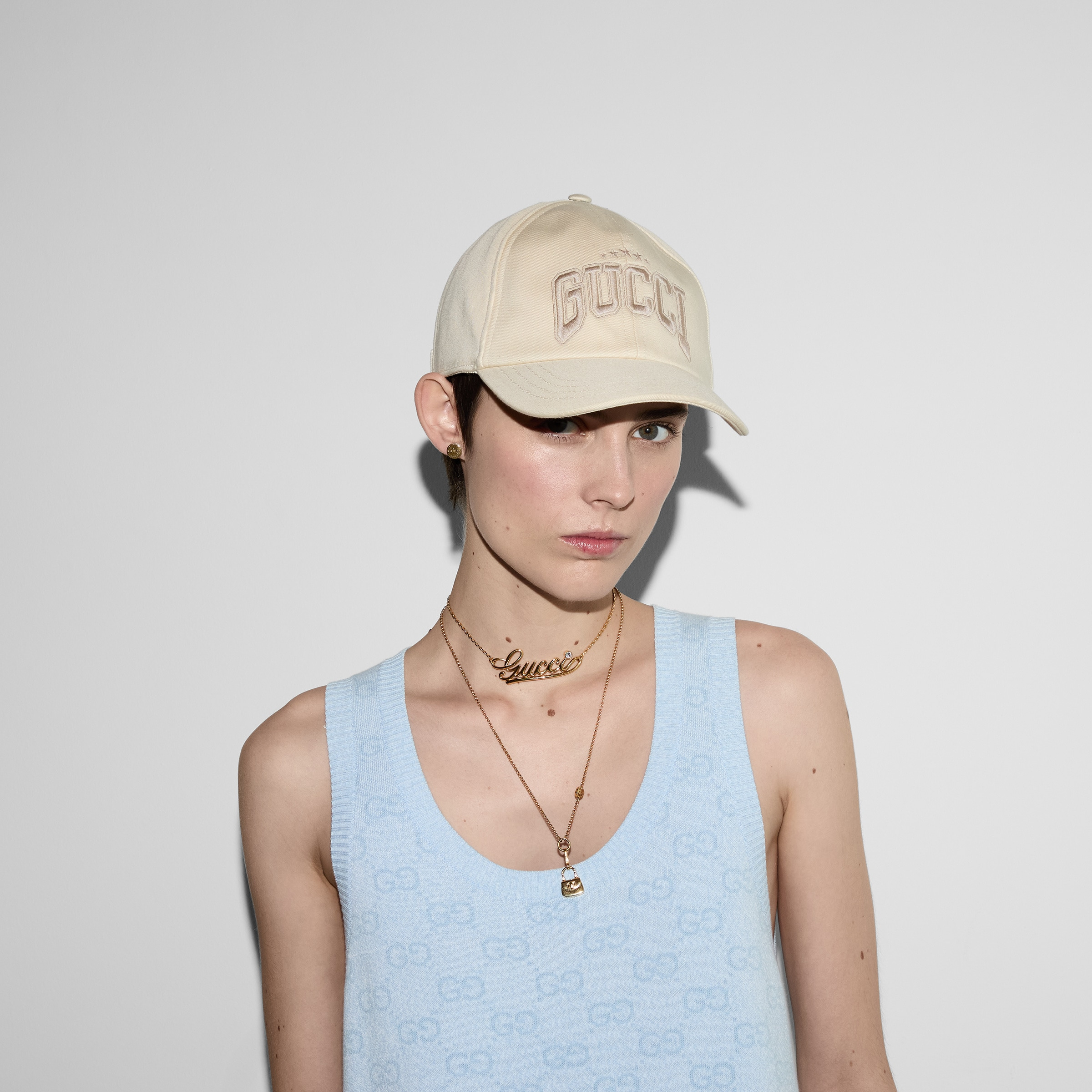 Cotton embroidered baseball hat - 4