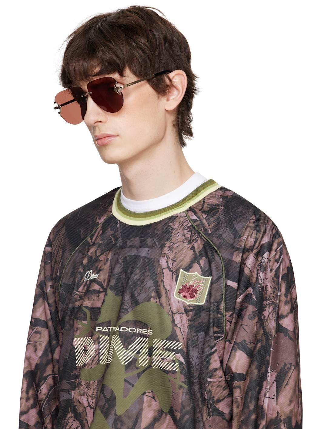 Gold & Brown Alexandria Sunglasses - 4