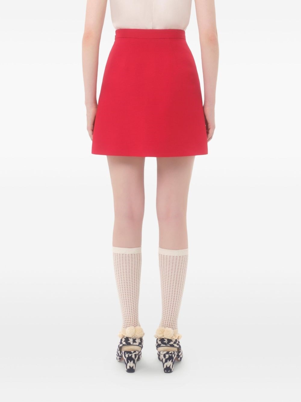 Wool and silk skirt - 4