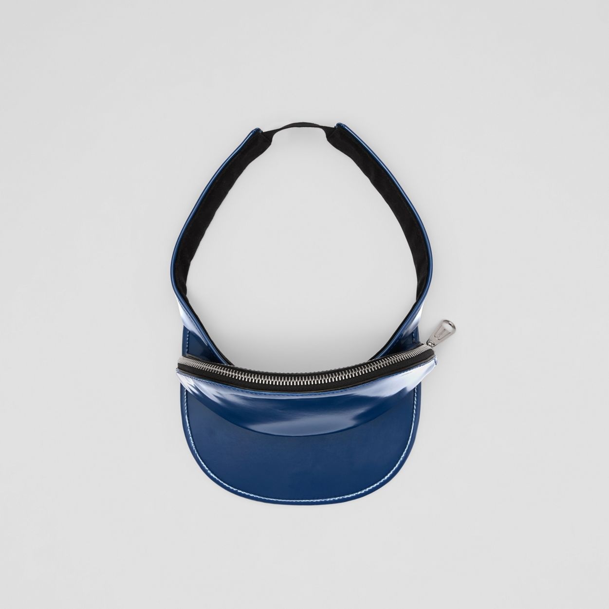 Vinyl Visor with Detachable Zip Pocket - 5