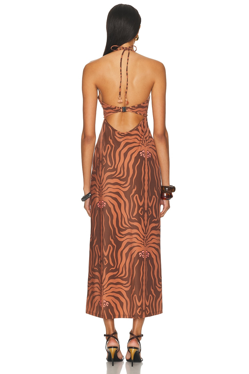 Jungle Palms Midi Dress - 3