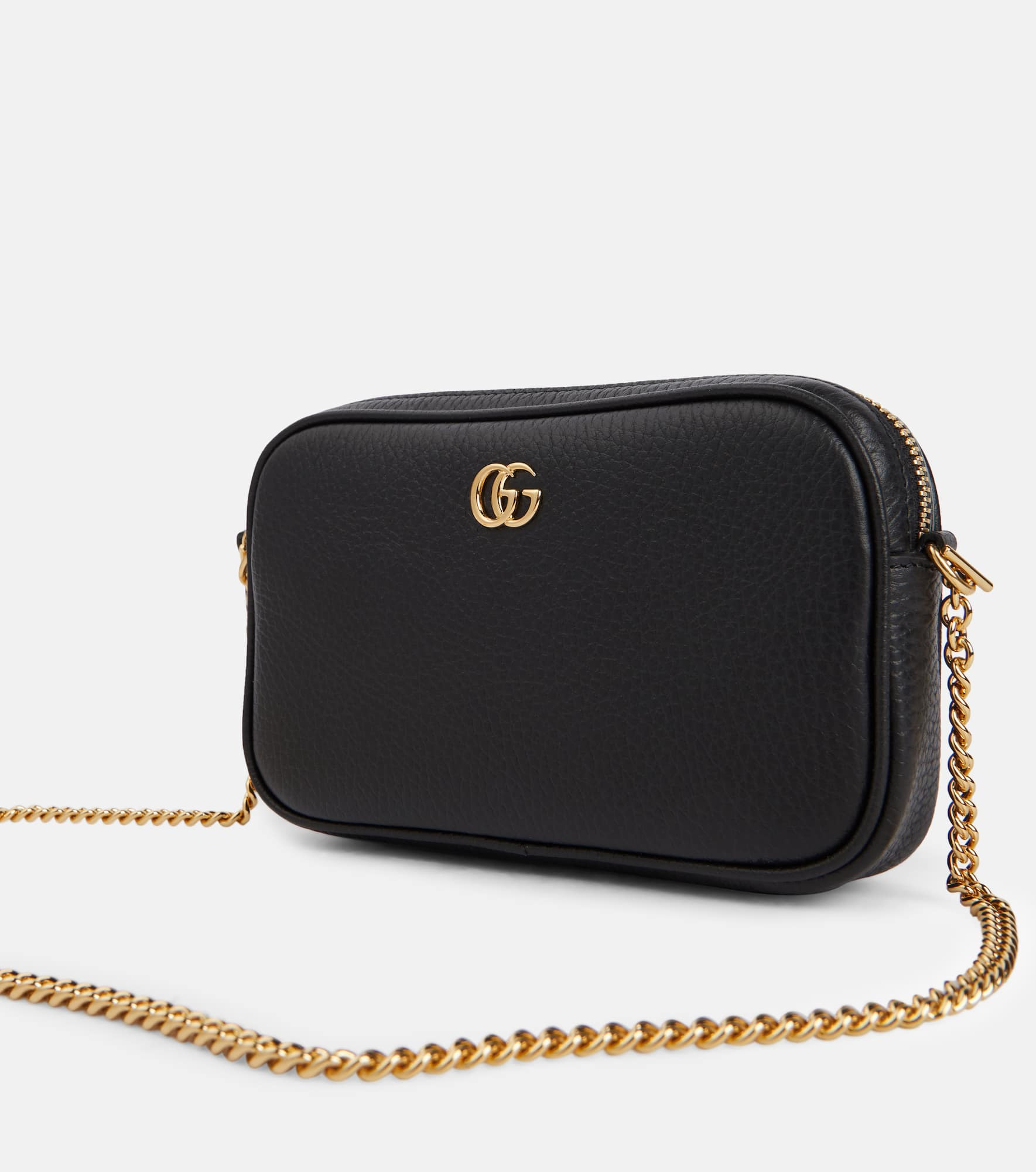 GG Marmont Mini leather shoulder bag - 5