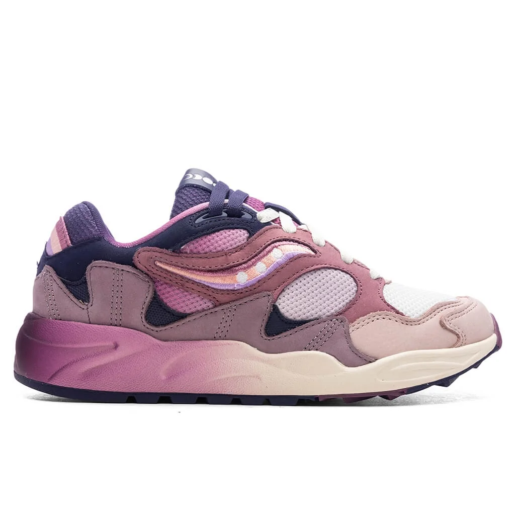 GRID SHADOW 2 'SUMMER SOLSTICE' - LILAC/BLUE - 1