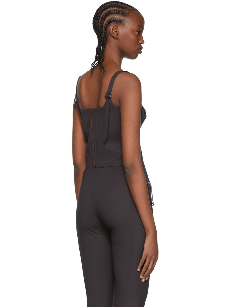 SSENSE Exclusive Brown Camisole 3