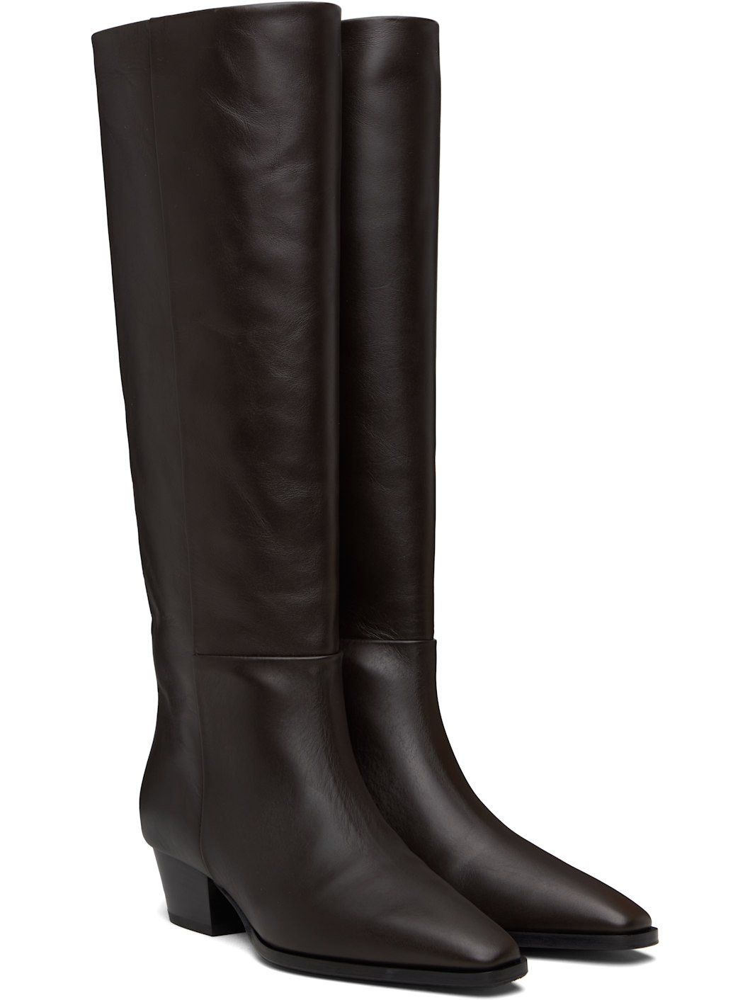 Brown Medea Tall Boots - 4