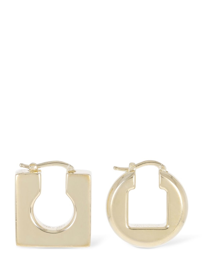 Les Boucles Rond Carré earrings - 1