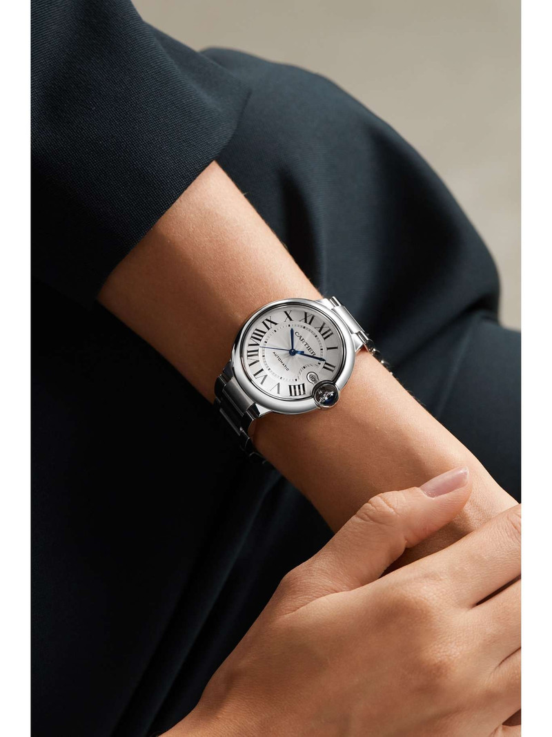 Cartier Ballon Bleu de Cartier Automatic 39mm stainless steel watch outlook