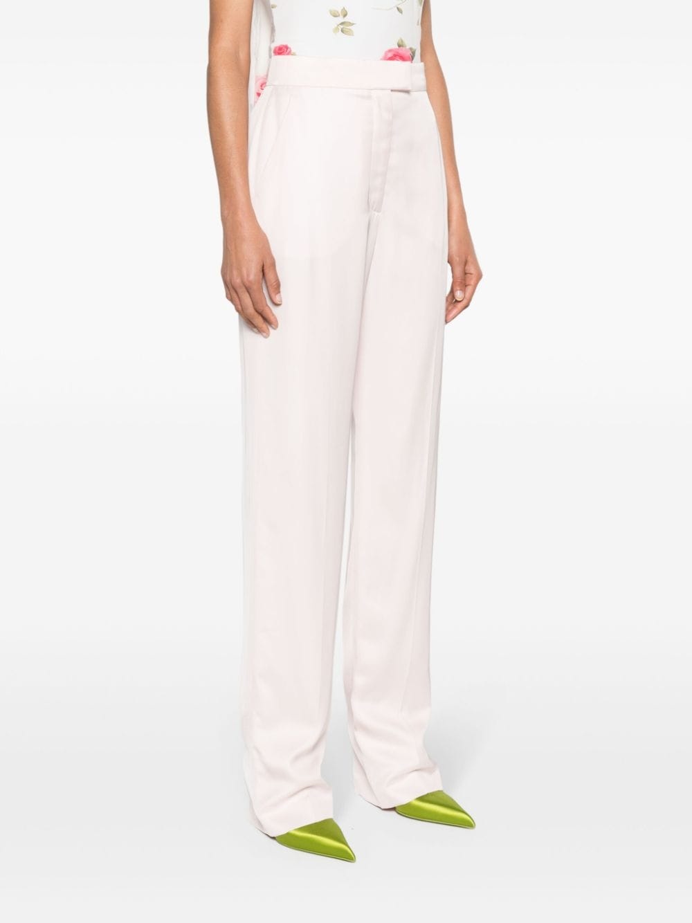 straight-leg tailored trousers - 3