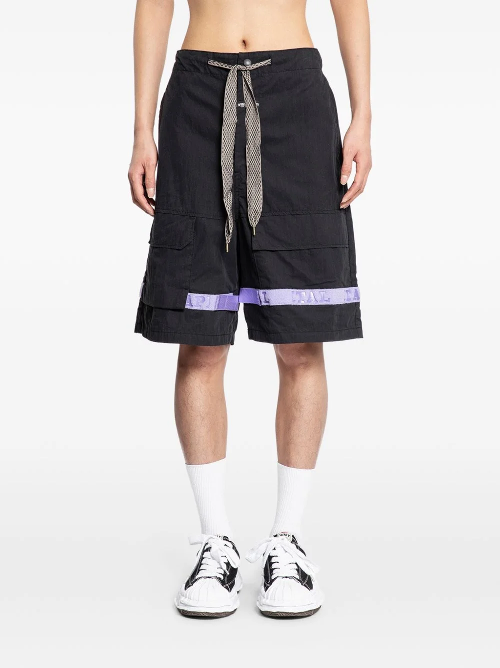 cargo ribbon shorts - 1