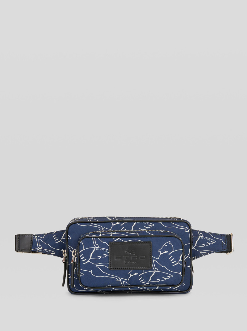 PEGASO PRINT NYLON BELT BAG 1