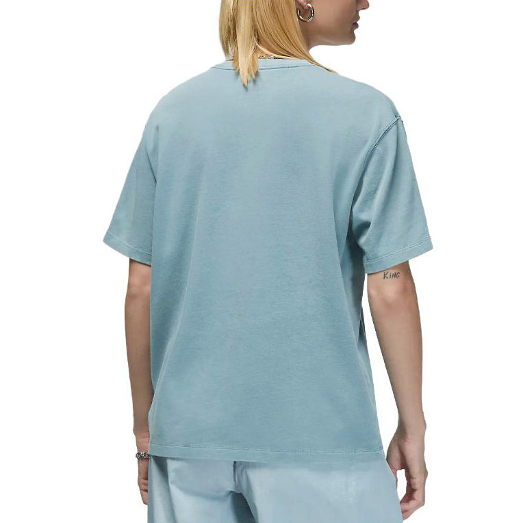 (WMNS) Air Jordan (Her)itage Graphic T-Shirt 'Ozone Blue' FB5138-031 - 5