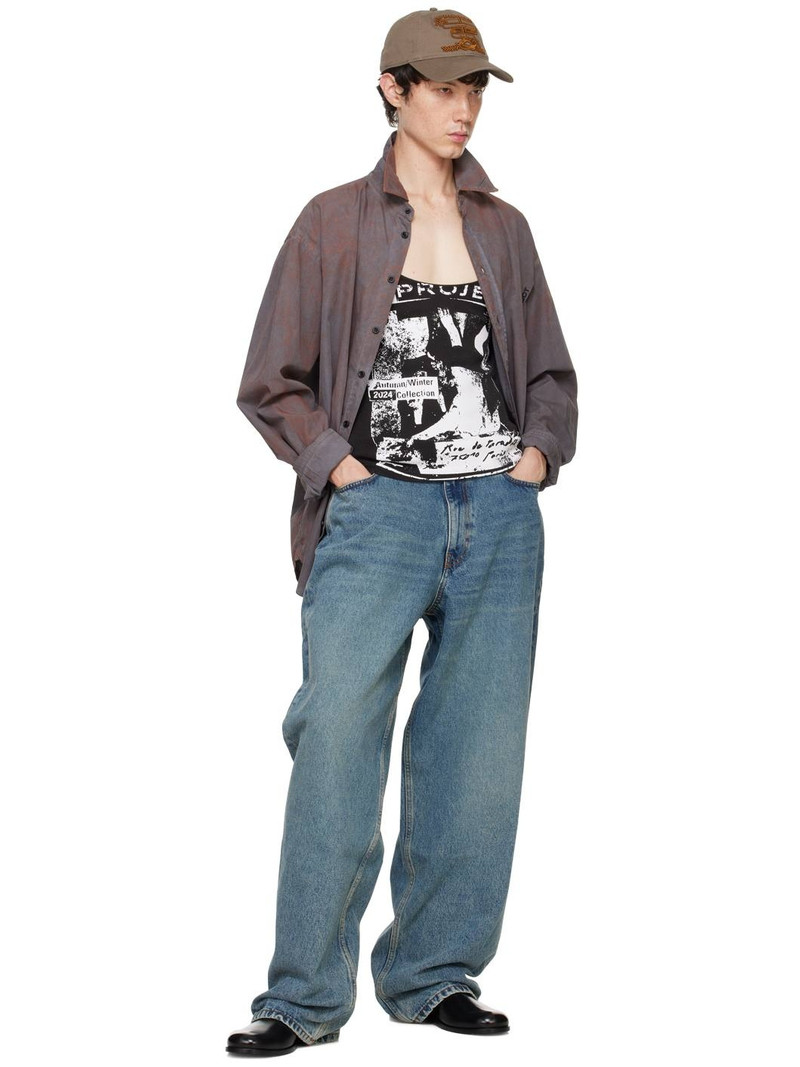 Y/Project Blue Multi Waistband Jeans outlook