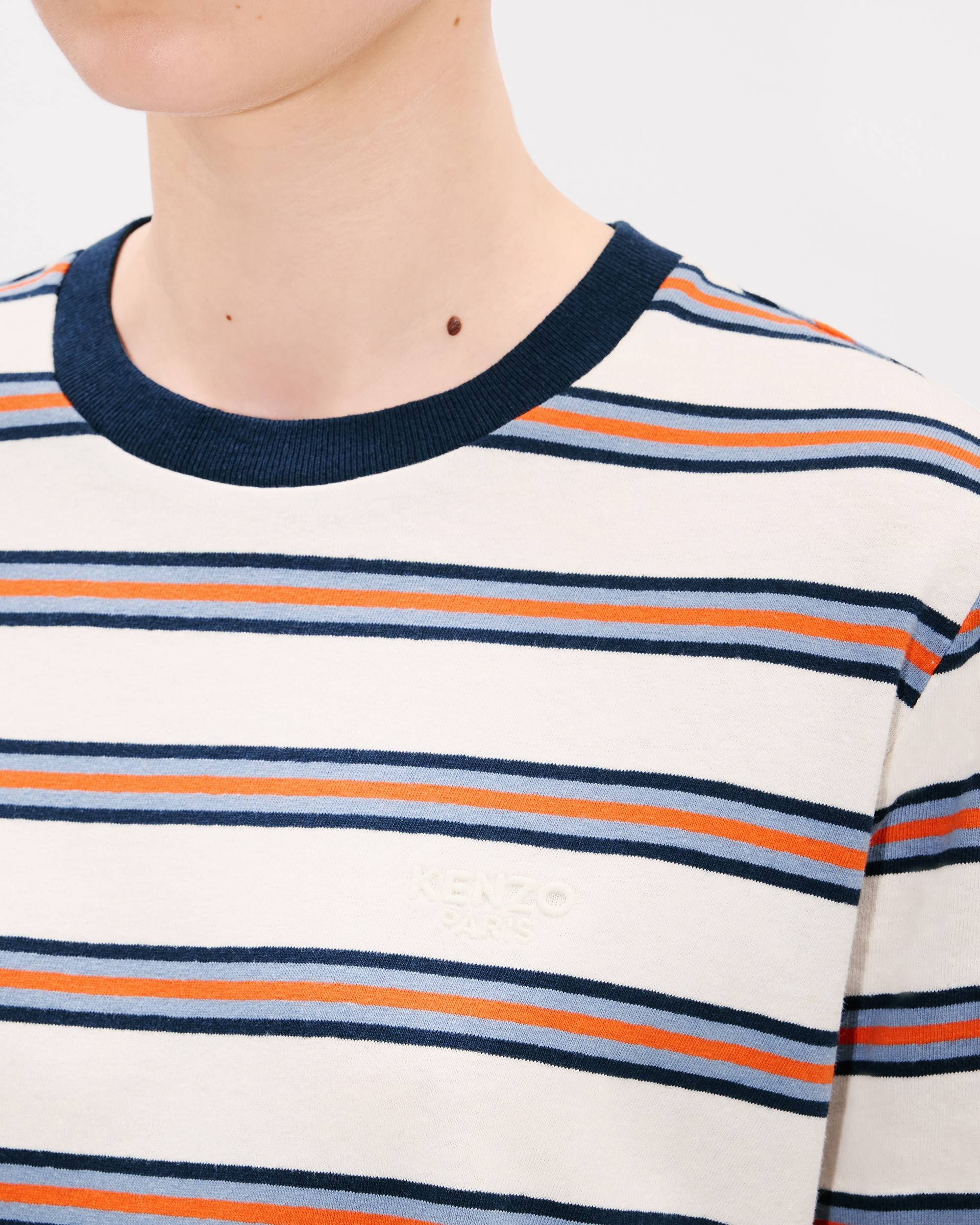 'KENZO Coast Lines' loose T-shirt in cotton linen - 6
