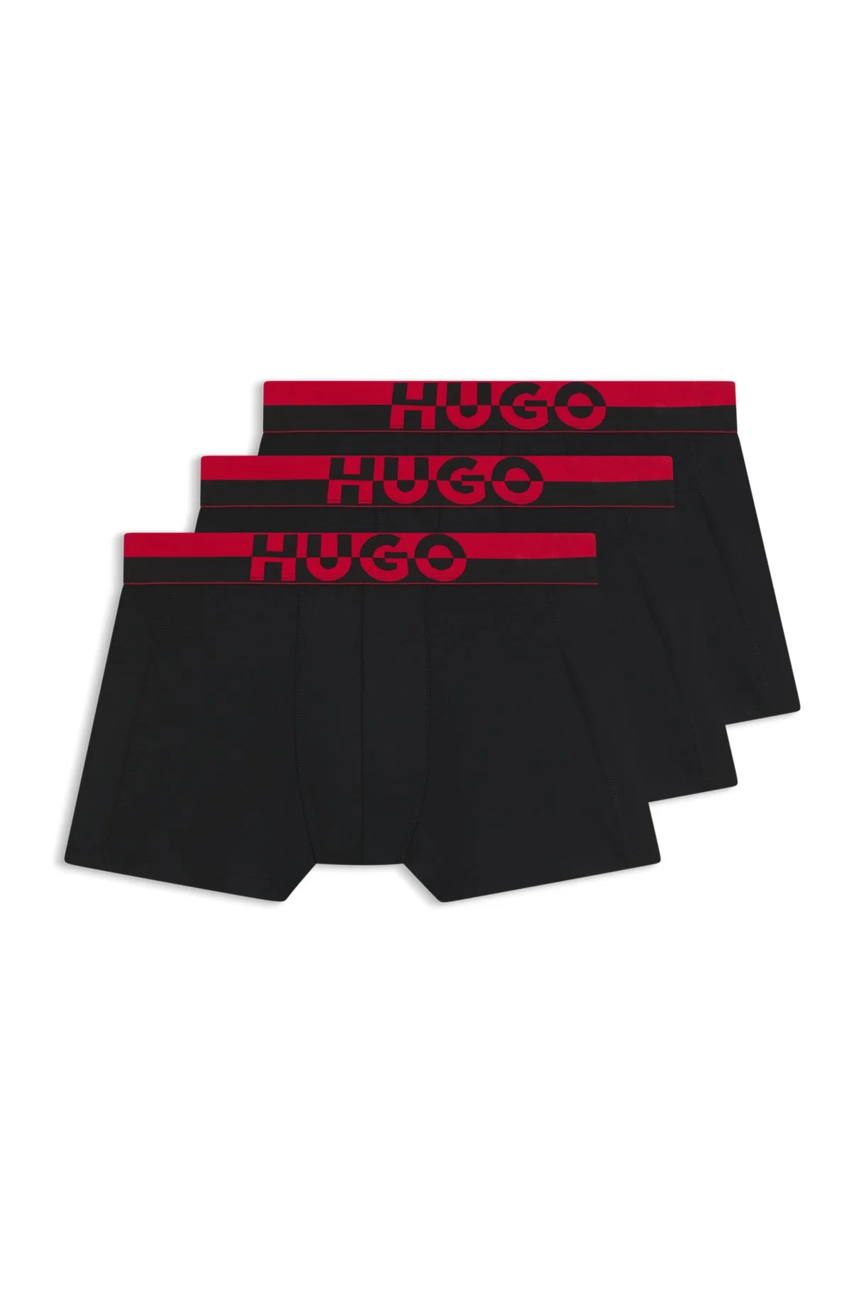 THREE-PACK OF TRUNKS WITH LOGO WAISTBANDS - 1