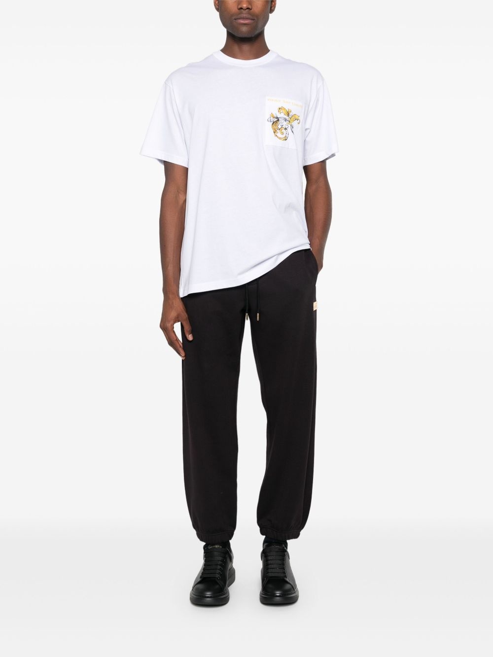 logo-plaque track pants - 2