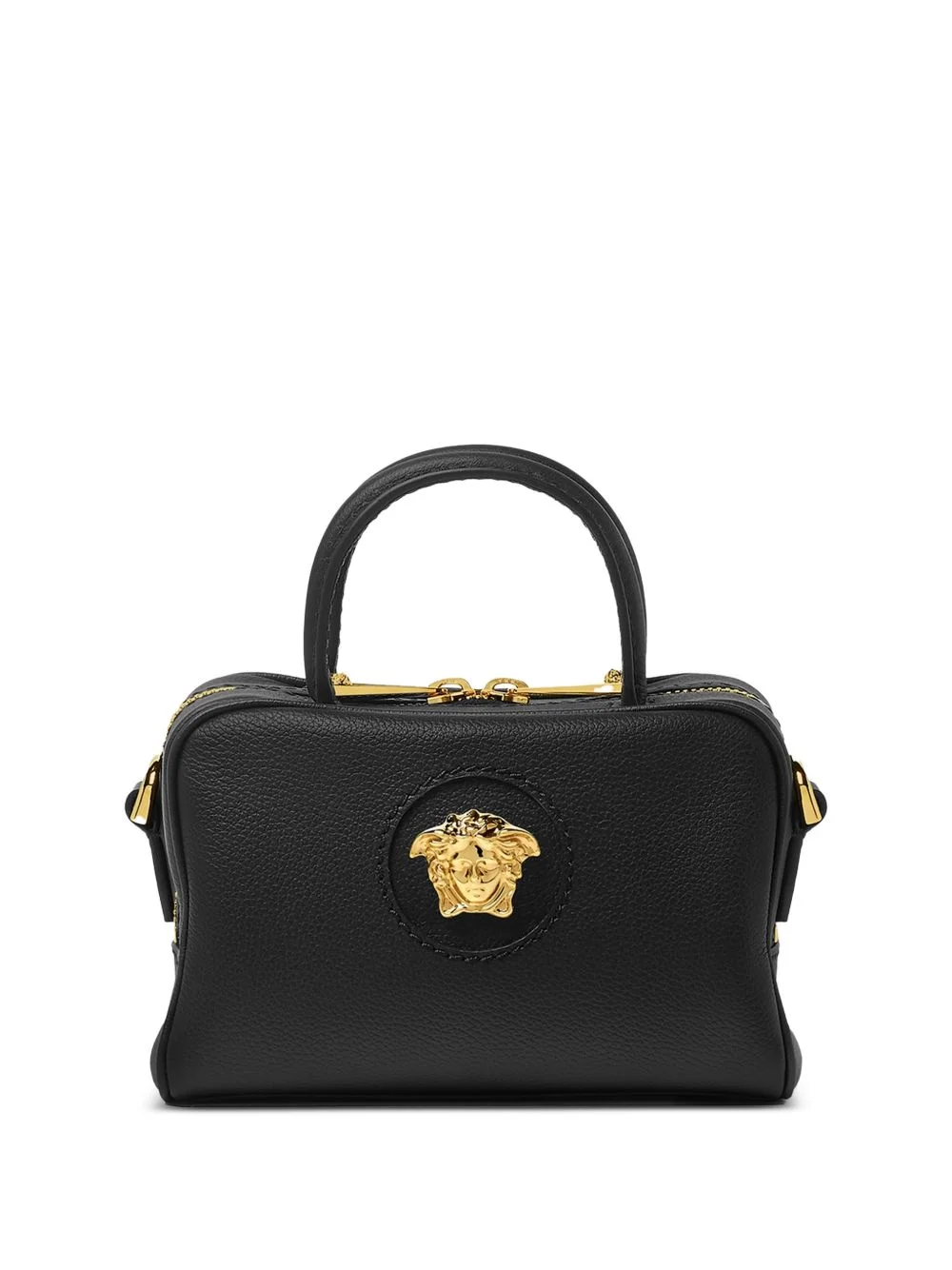 La Medusa leather mini tote bag - 1