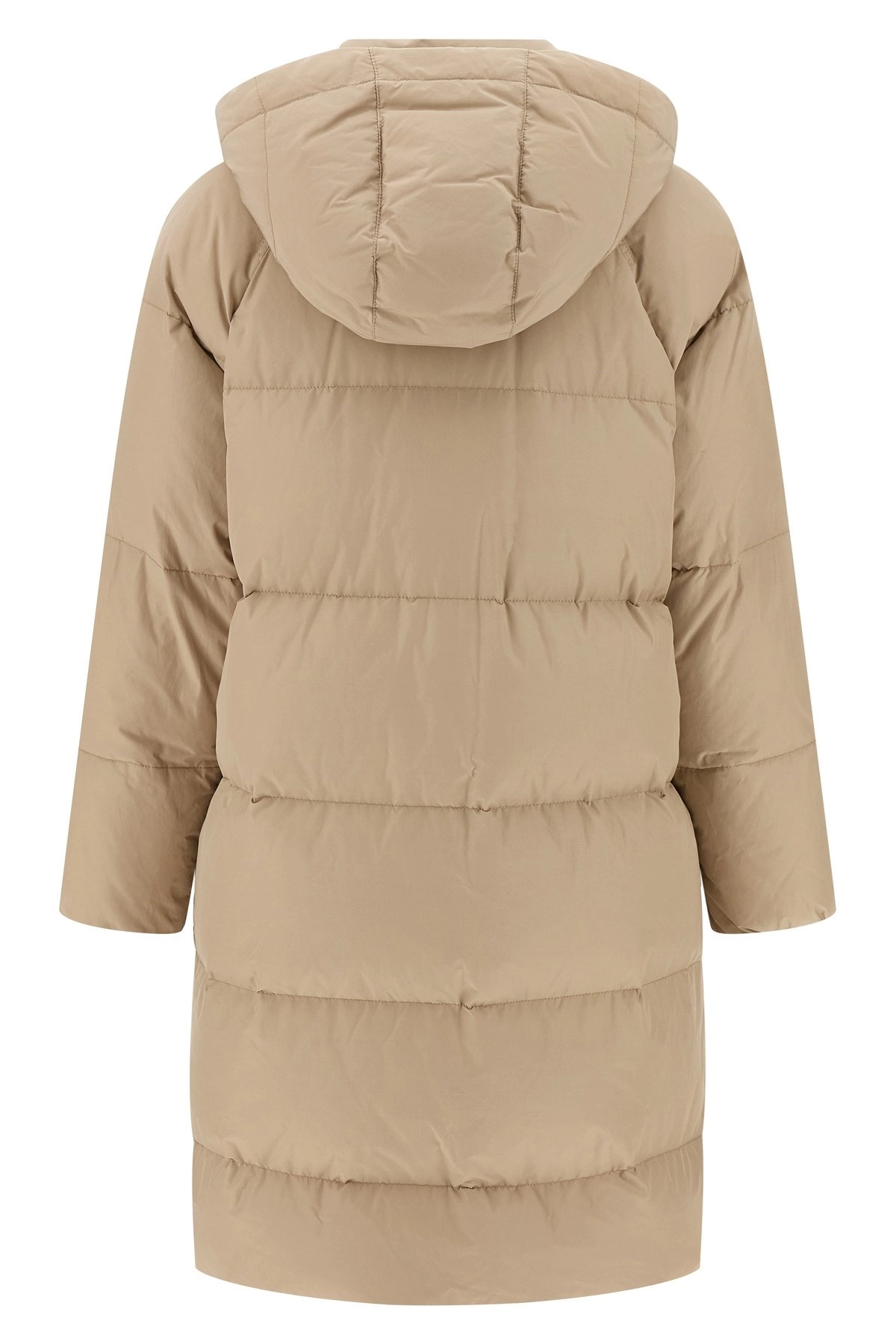 'Shiny Zipper Pull' down jacket - 2