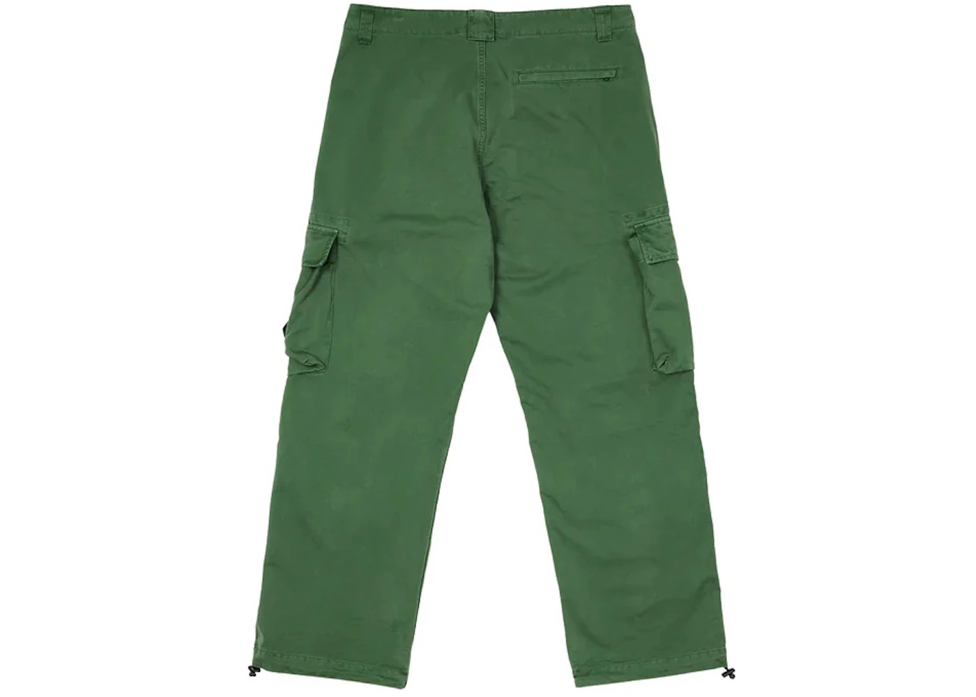 Palace Garment Dyed Cargo Trouser Olive - 3