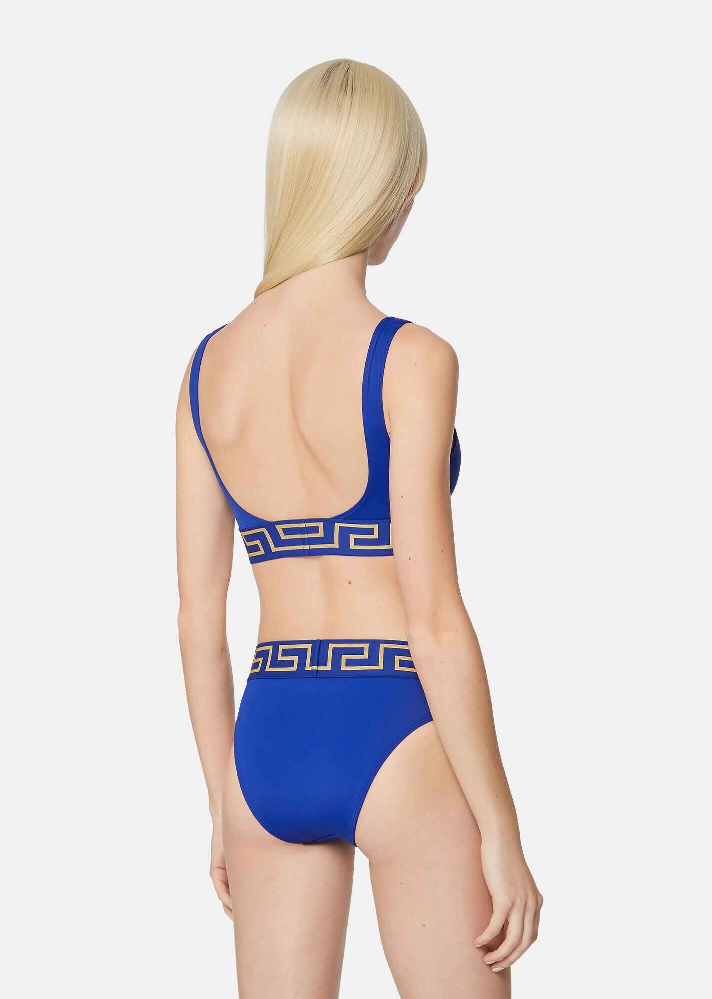 Greca Border Triangle Bikini Top - 3