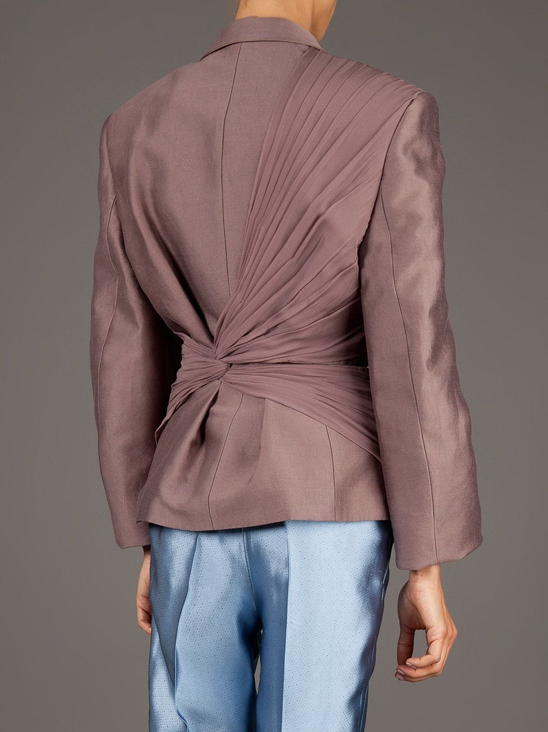 twist detailed jacket 4