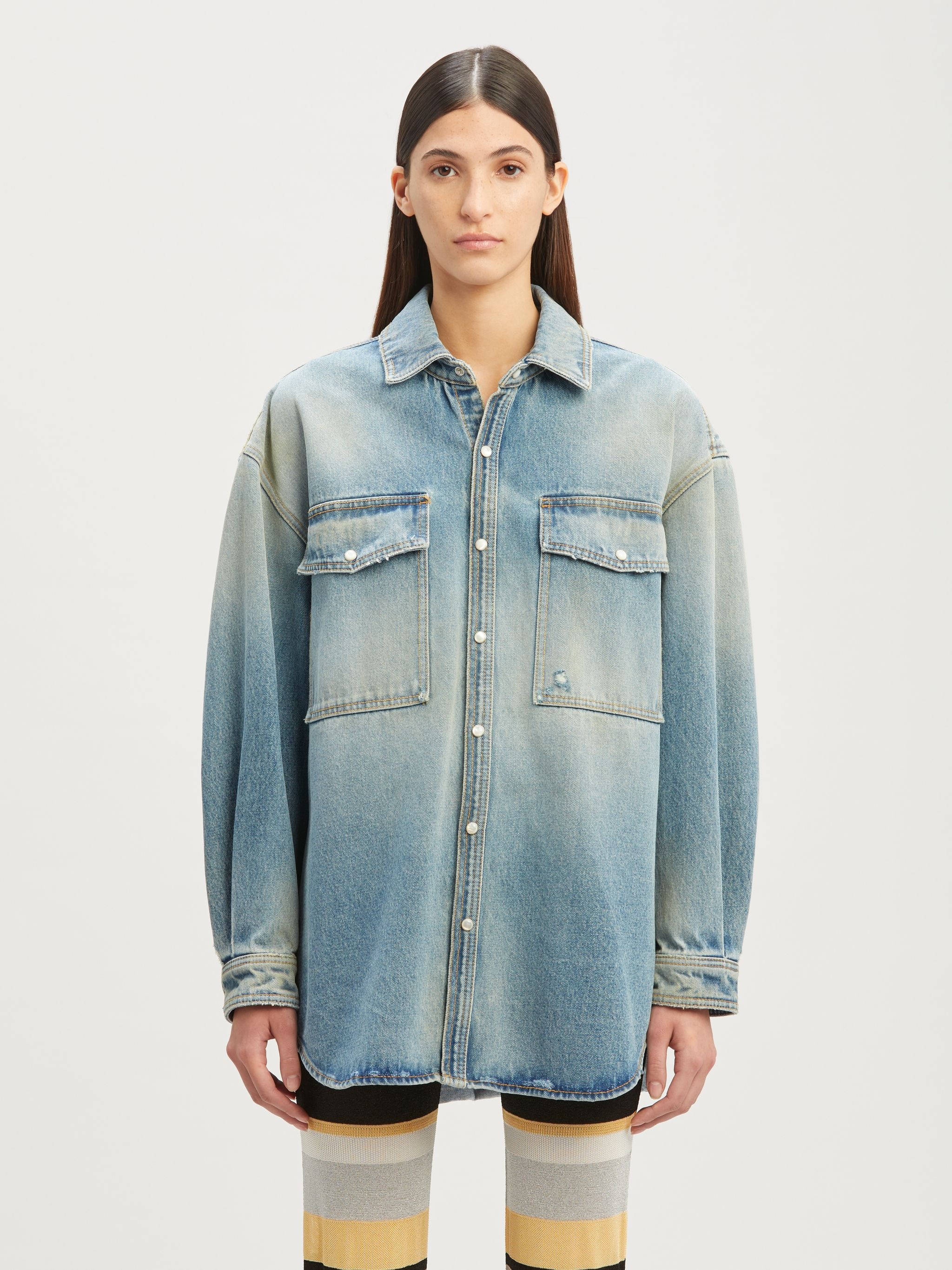 Paris Cargo Pockets Overshirt - 3