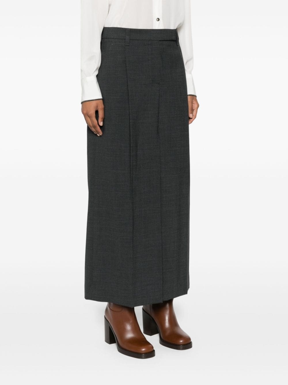 darted pencil skirt - 3