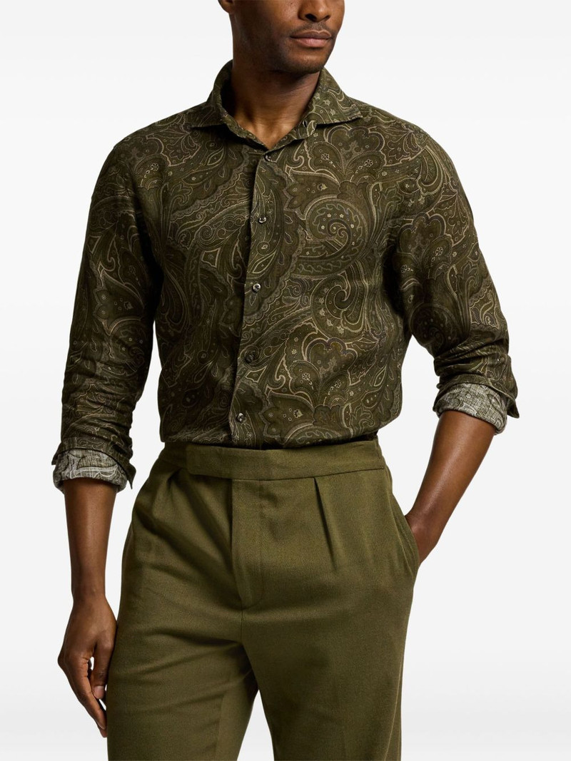 paisley-print long-sleeved shirt 3