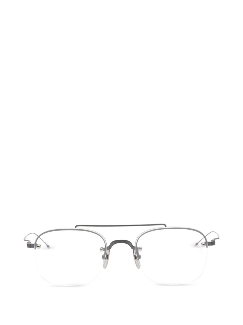 browline frame glasses 1