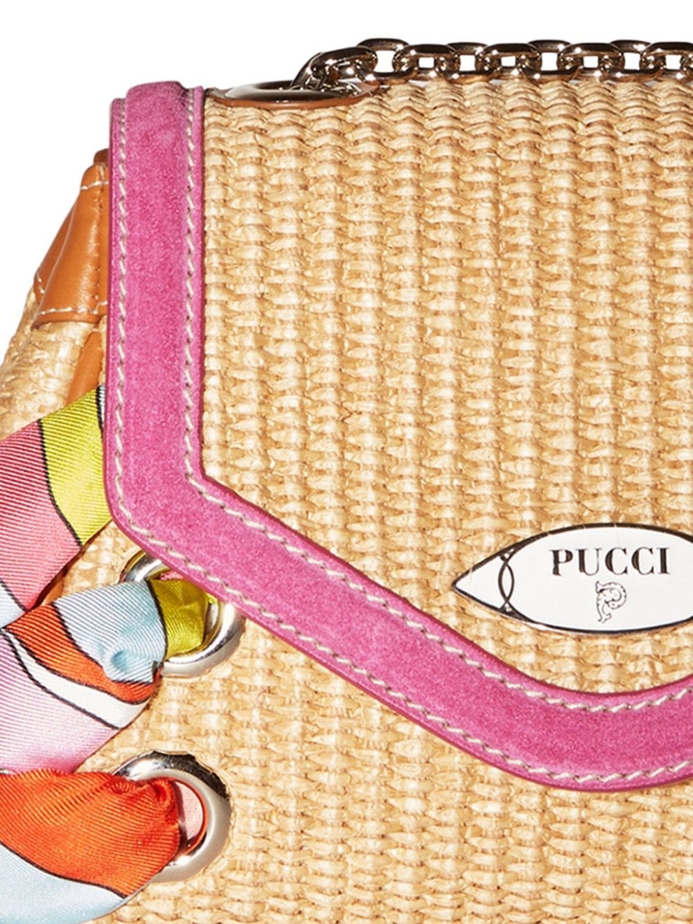 Tressage logo-plaque bag - 3