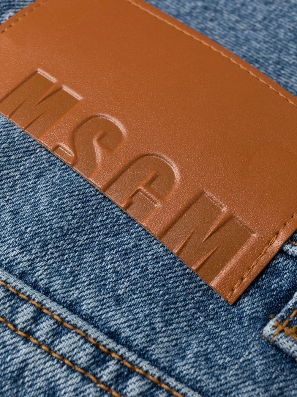 straight-leg denim jeans - 6