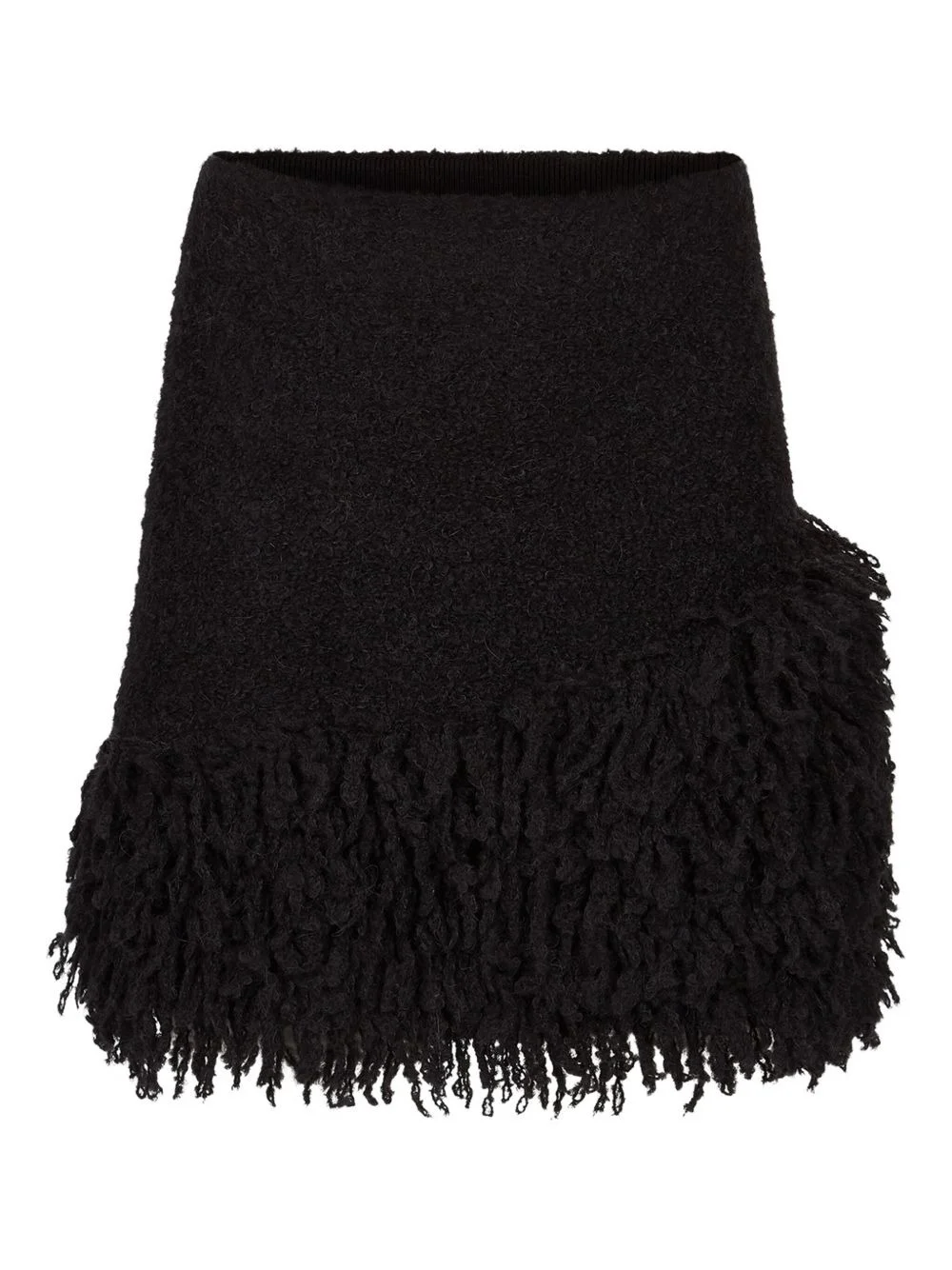 fringed mini skirt - 1