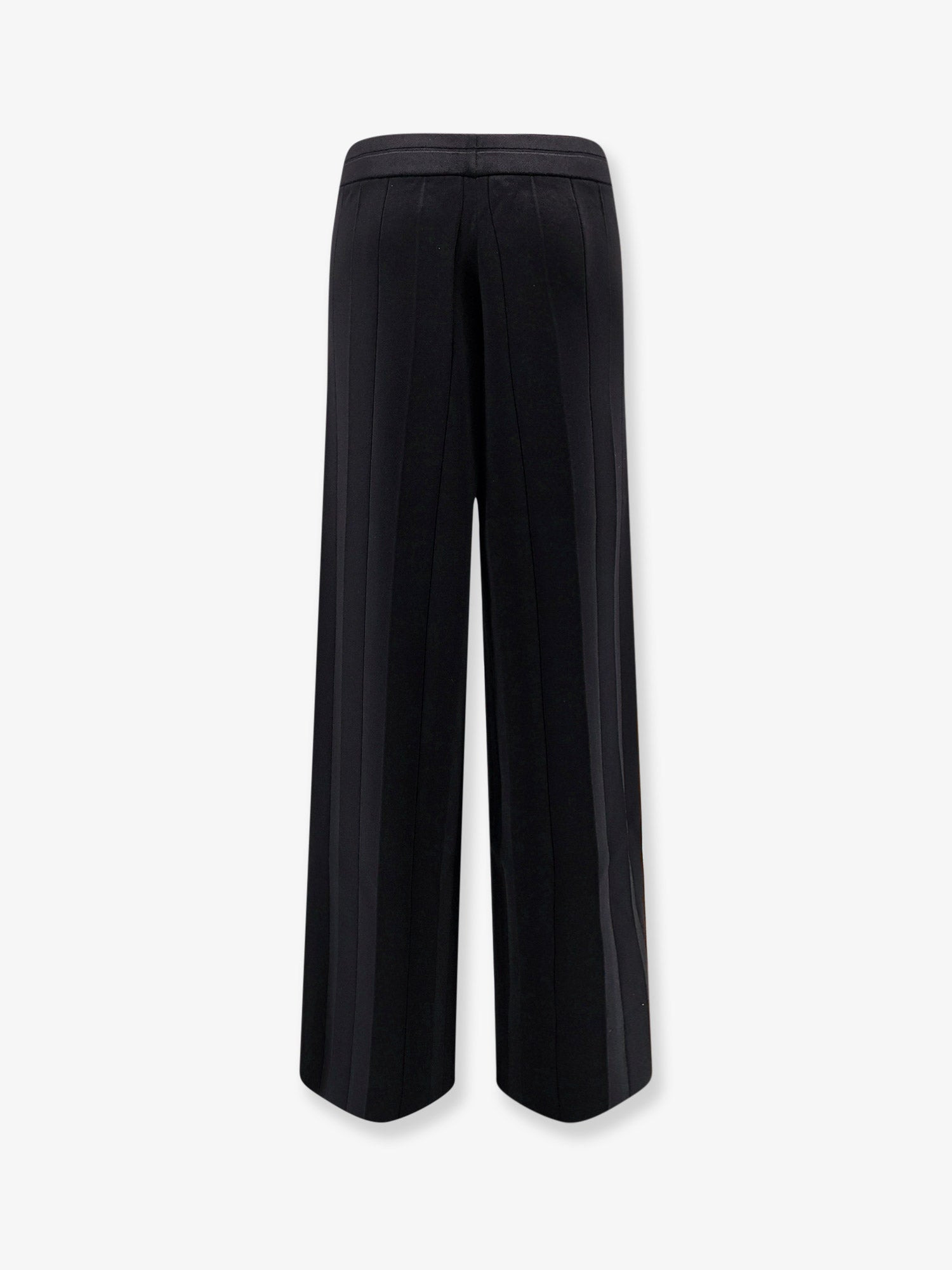 Lama Viscose Blend Trousers - 2