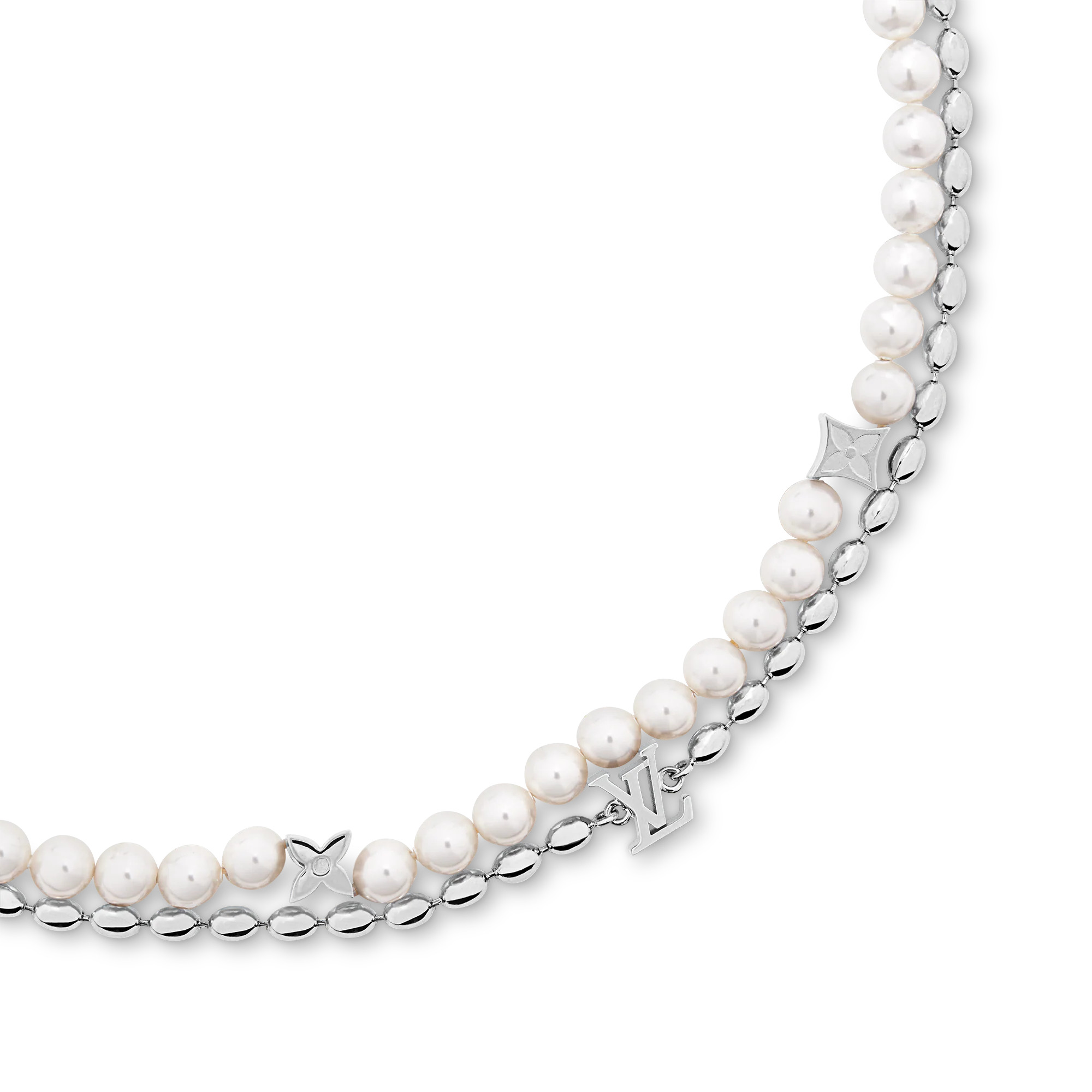 Pearls Fusion Necklace - 2