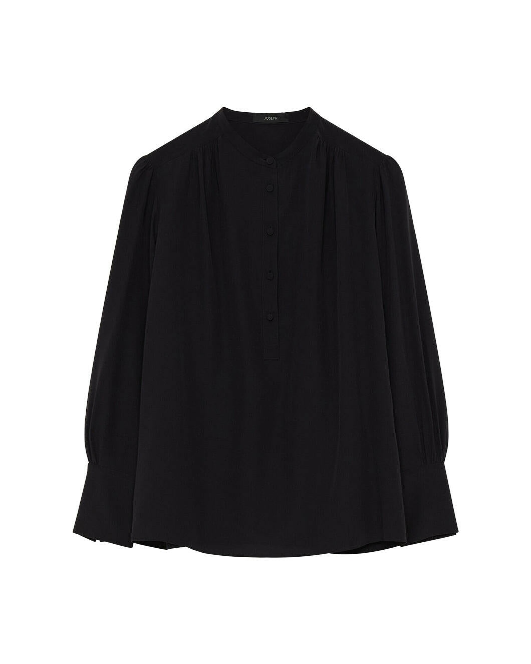 SILK CREPE DE CHINE BUCI BLOUSE - 1