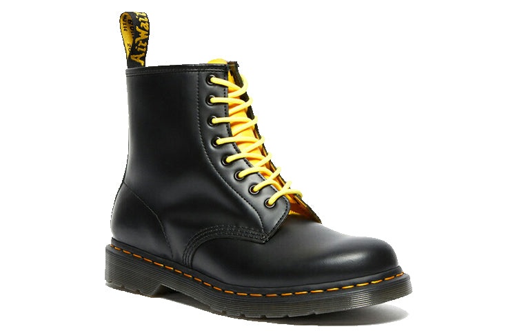 Dr. Martens 1460 Contrast Smooth Leather Lace Up Boots 'Black' 27287001 - 2