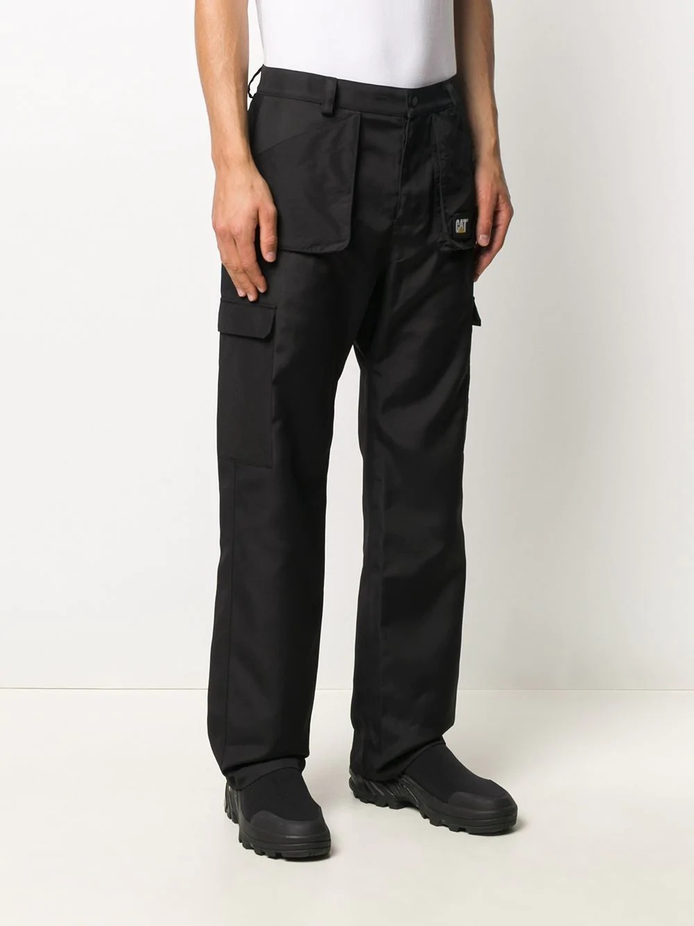 Cat pocket straight trousers - 3