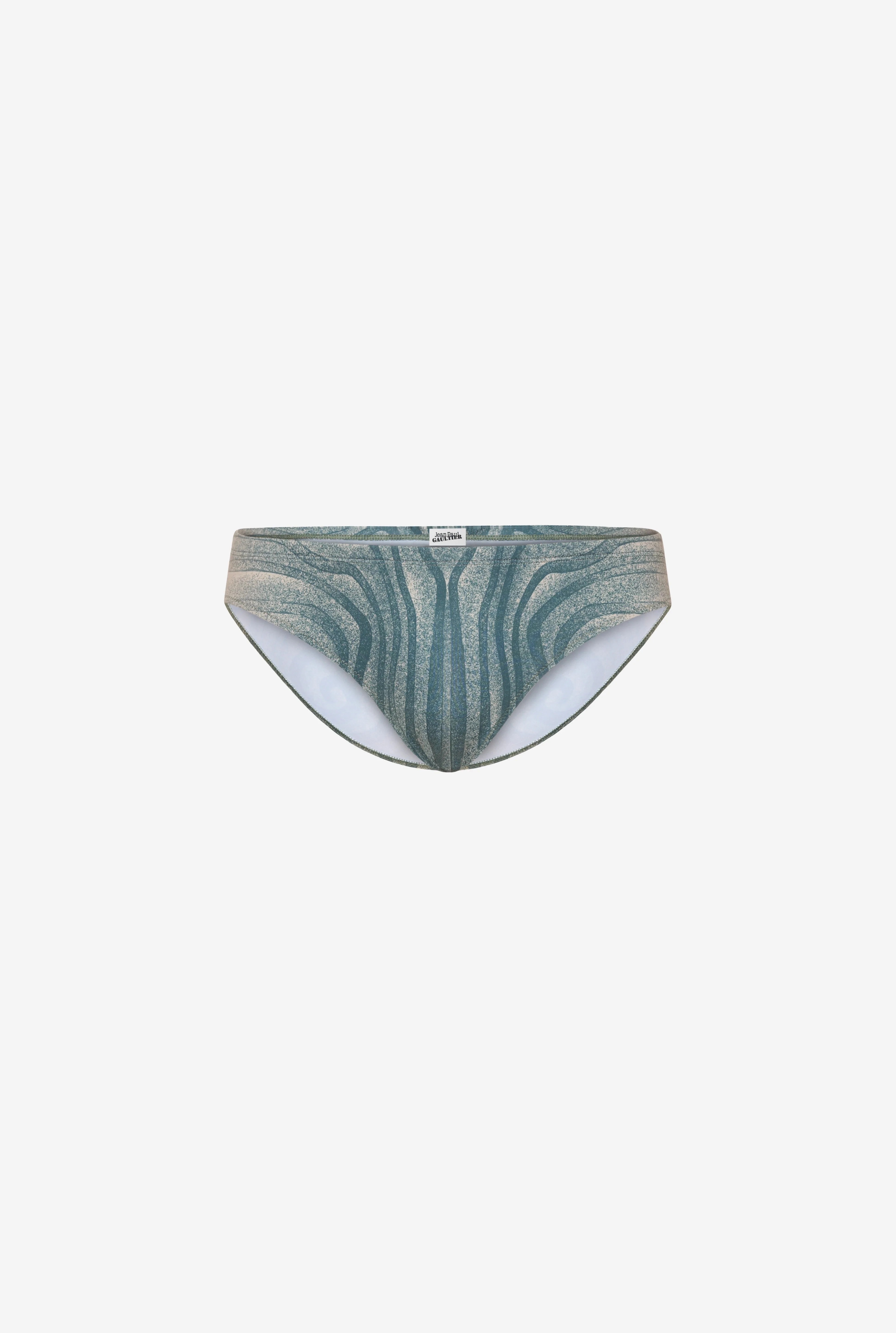 THE BLUE “SPIRALE” SWIM BRIEFS - 1