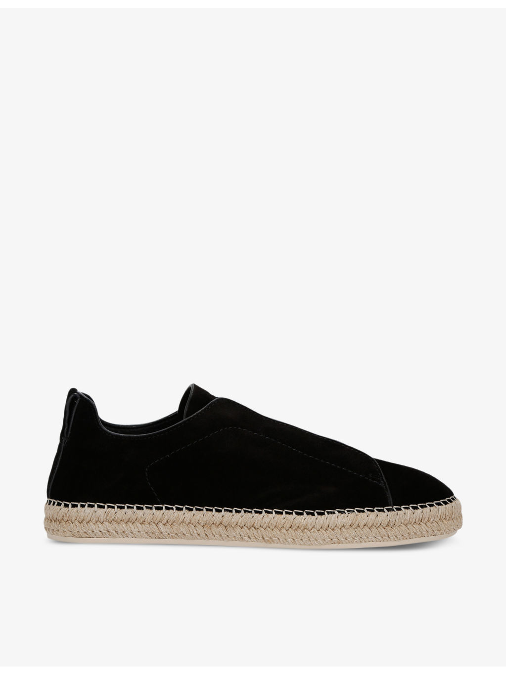 Triple Stitch suede espadrilles - 1