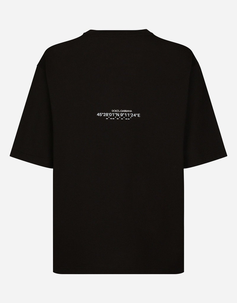 Dolce & Gabbana Cotton jersey T-shirt with DGVIB3 print and logo outlook