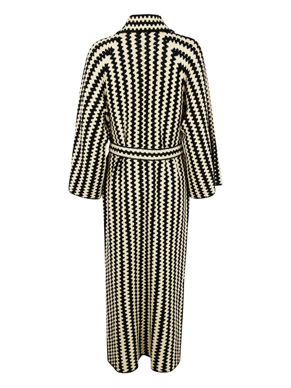 Dina geometric-patterned coat - 2