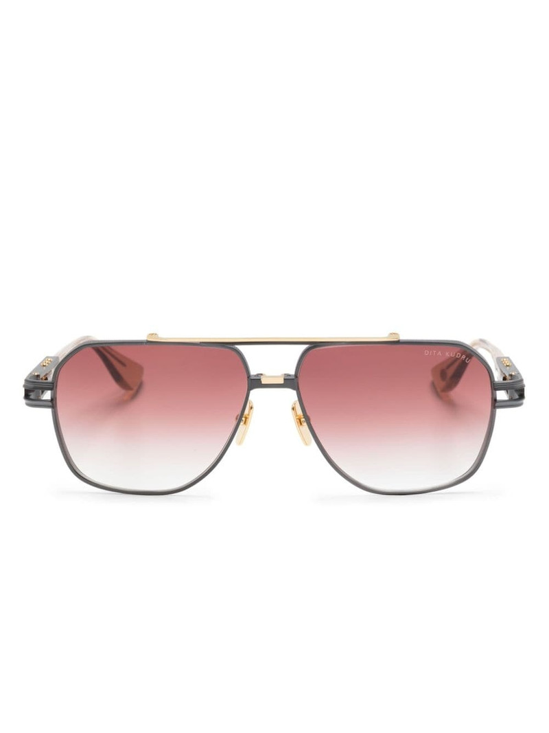 Kudru pilot-frame sunglasses 1