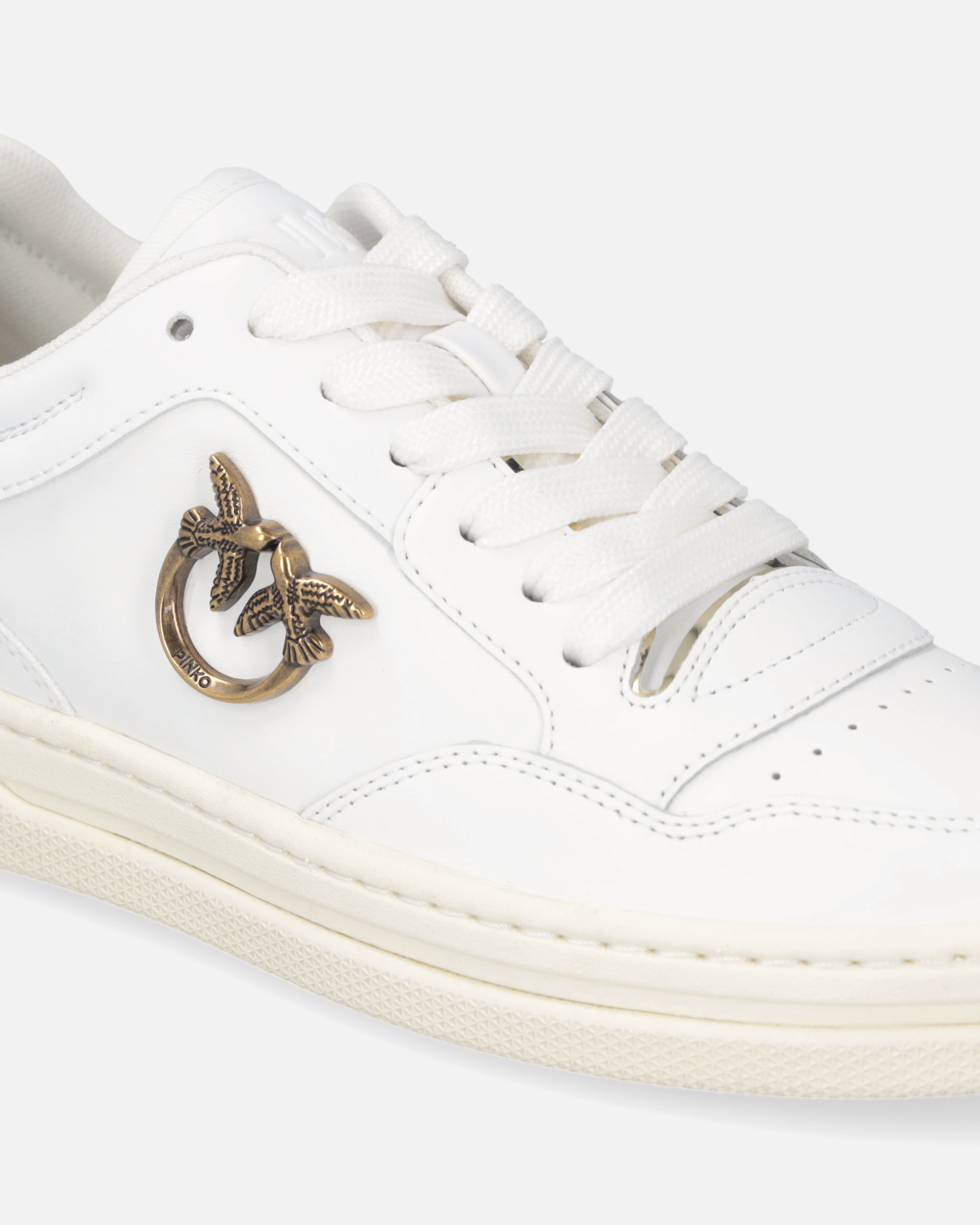 SNEAKERS WITH LOVE BIRDS LOGO PLAQUE - 4