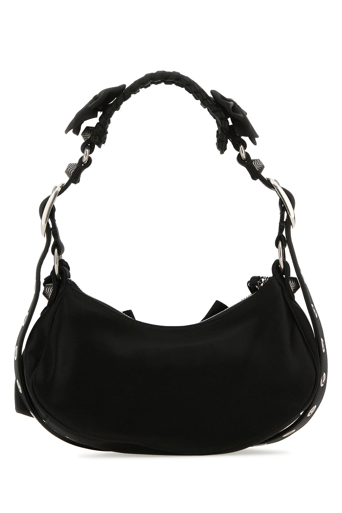 Black satin Le Cagole XS shoulder bag - 3