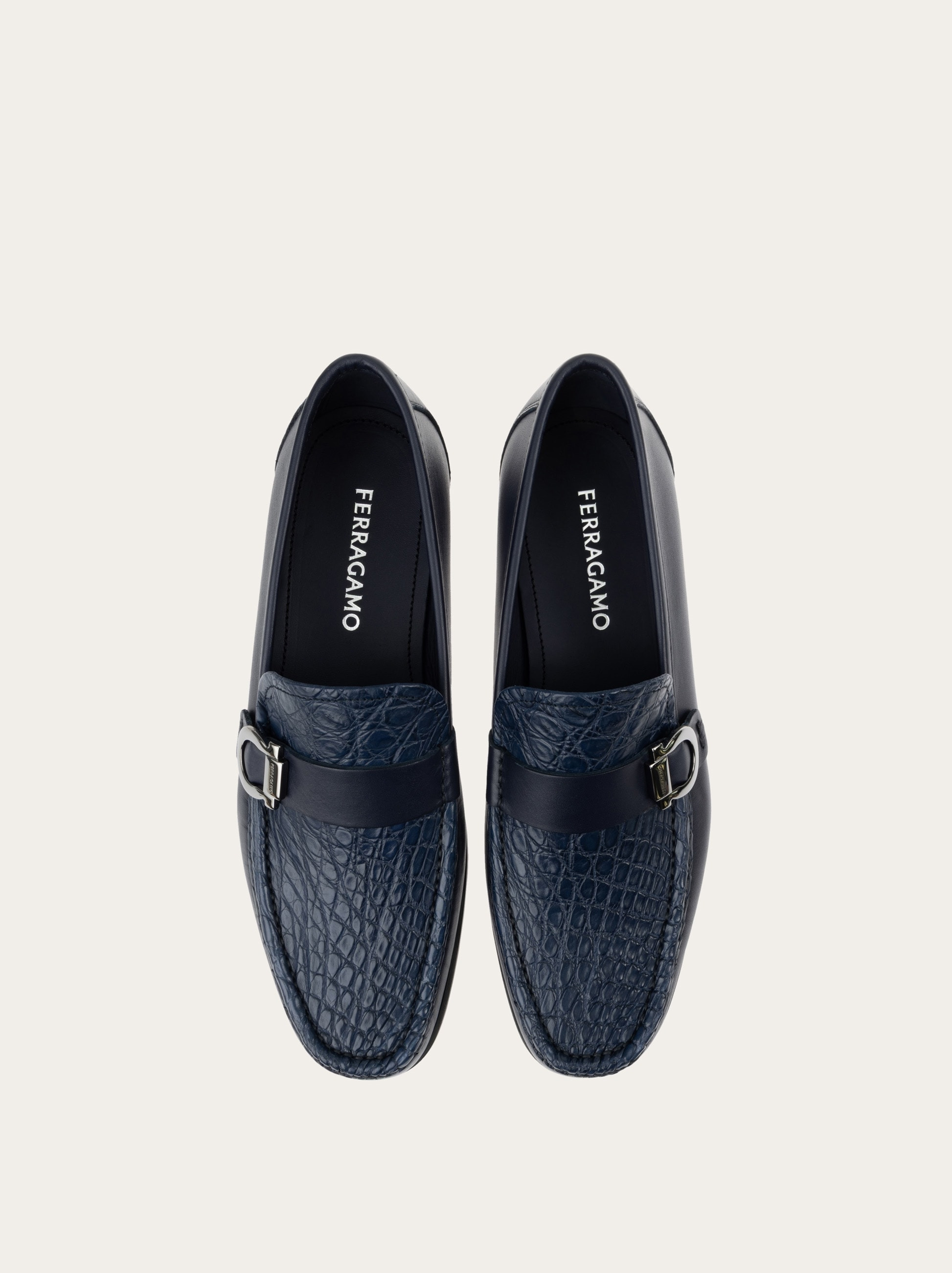Loafer with Gancini ornament - 3
