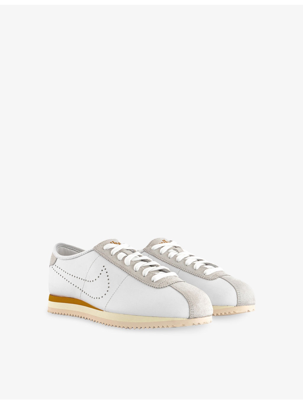 Cortez Woven and Suede Low-Top Trainers - 3