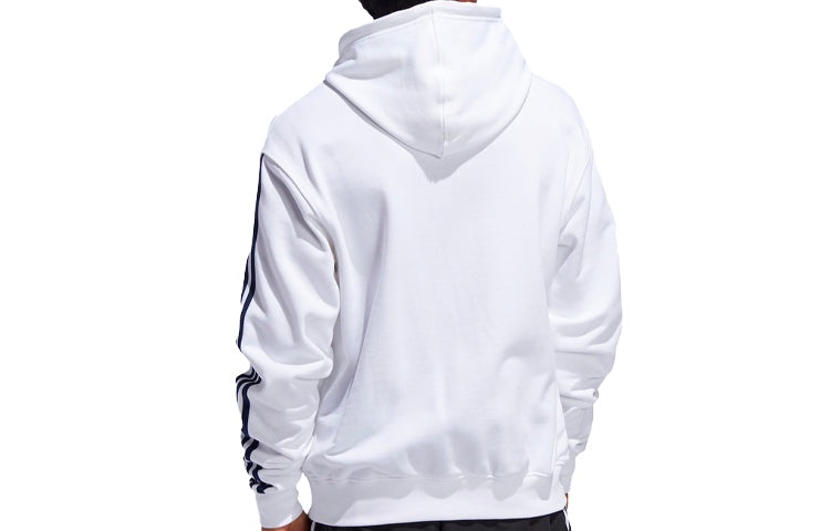 adidas originals Large logo Printing Sports Pullover White FM1502 - 2